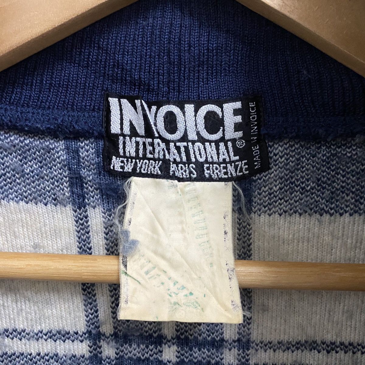Japanese Brand × Vintage Vintage INVOICE Japanese Brand Fleece Half Zipper Pullover Size US L / EU 52-54 / 3 - 4 Thumbnail