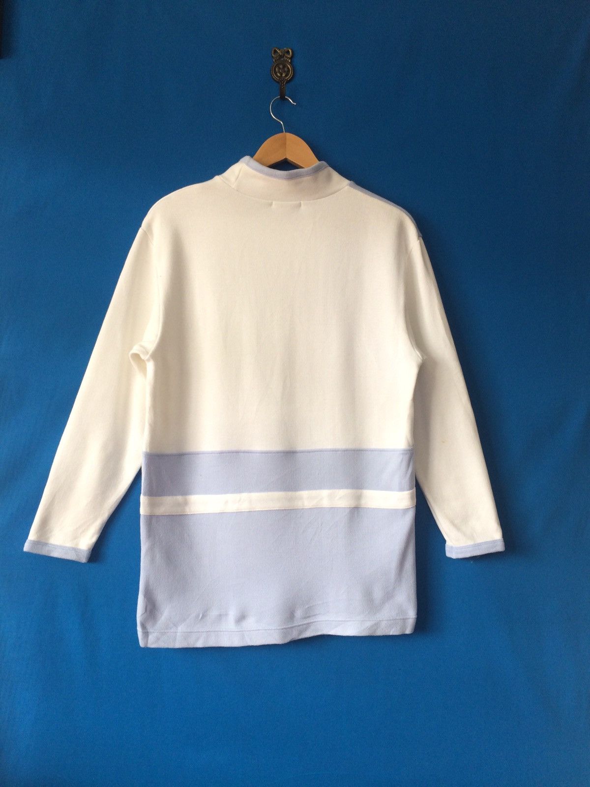 Courreges COURREGES PARIS SWEATSHIRT BIG LOGO SPELL OUT EMBROIDERED Size US M / EU 48-50 / 2 - 3 Thumbnail