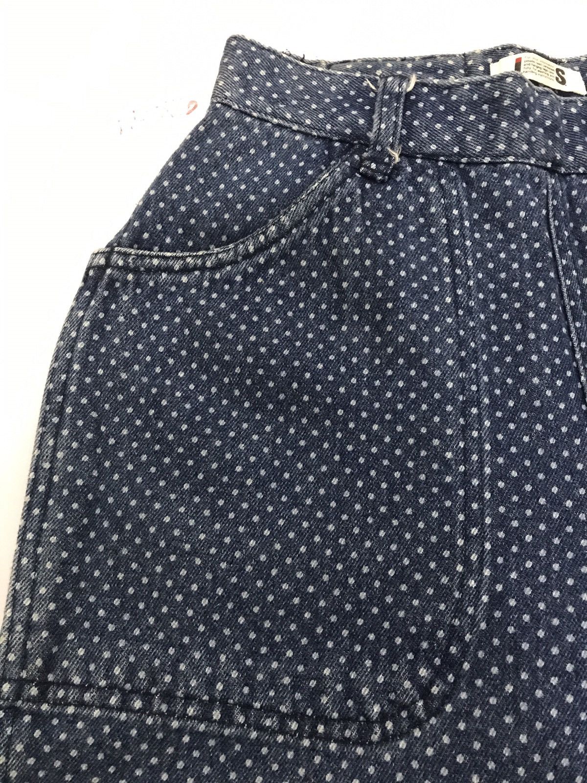 Issey Miyake Vintage Issey Miyake Polkadot Jeans Size 23" - 8 Thumbnail