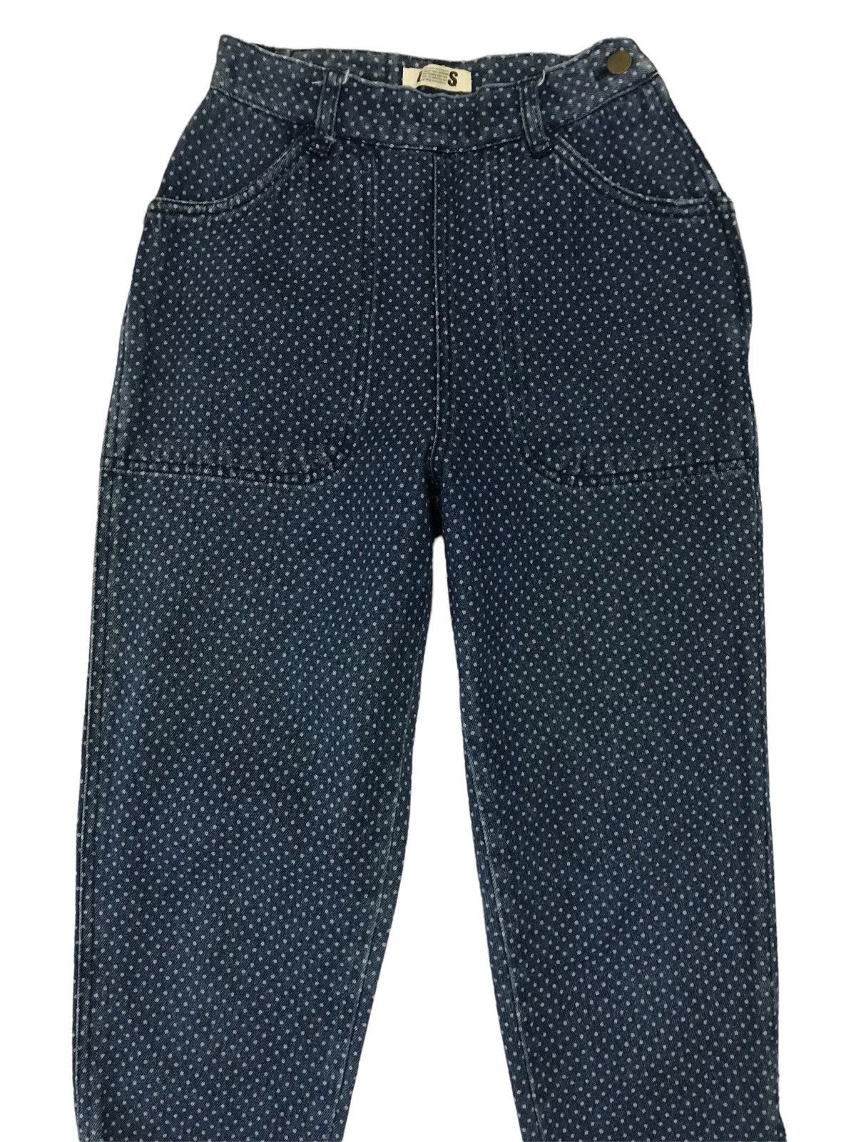 Issey Miyake Vintage Issey Miyake Polkadot Jeans Size 23" - 2 Thumbnail