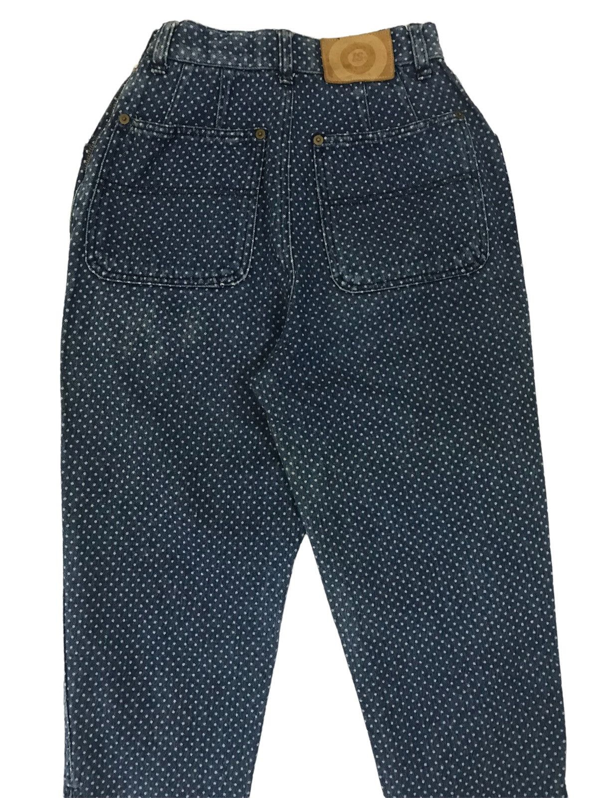 Issey Miyake Vintage Issey Miyake Polkadot Jeans Size 23" - 5 Thumbnail