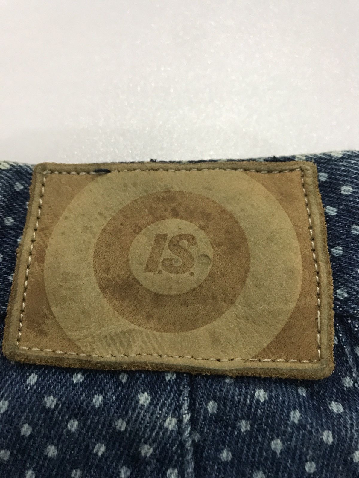 Issey Miyake Vintage Issey Miyake Polkadot Jeans Size 23" - 12 Thumbnail