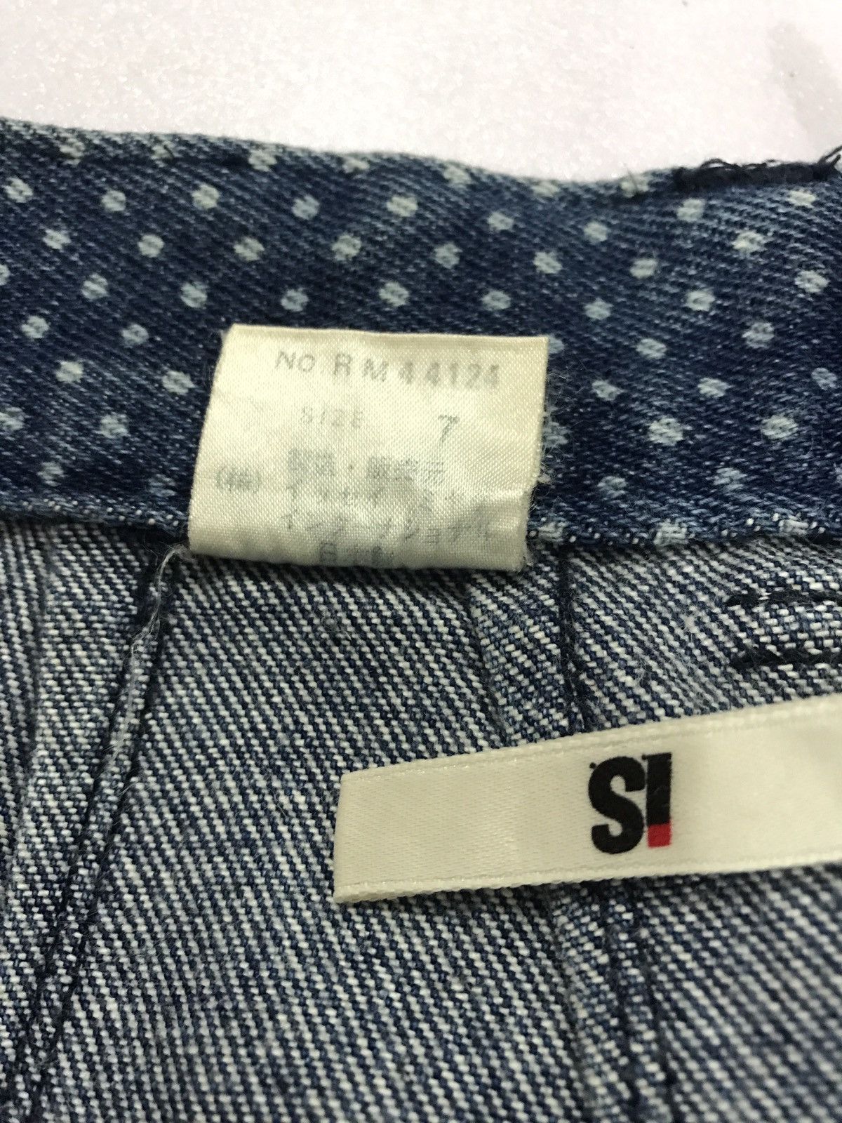 Issey Miyake Vintage Issey Miyake Polkadot Jeans Size 23" - 14 Thumbnail