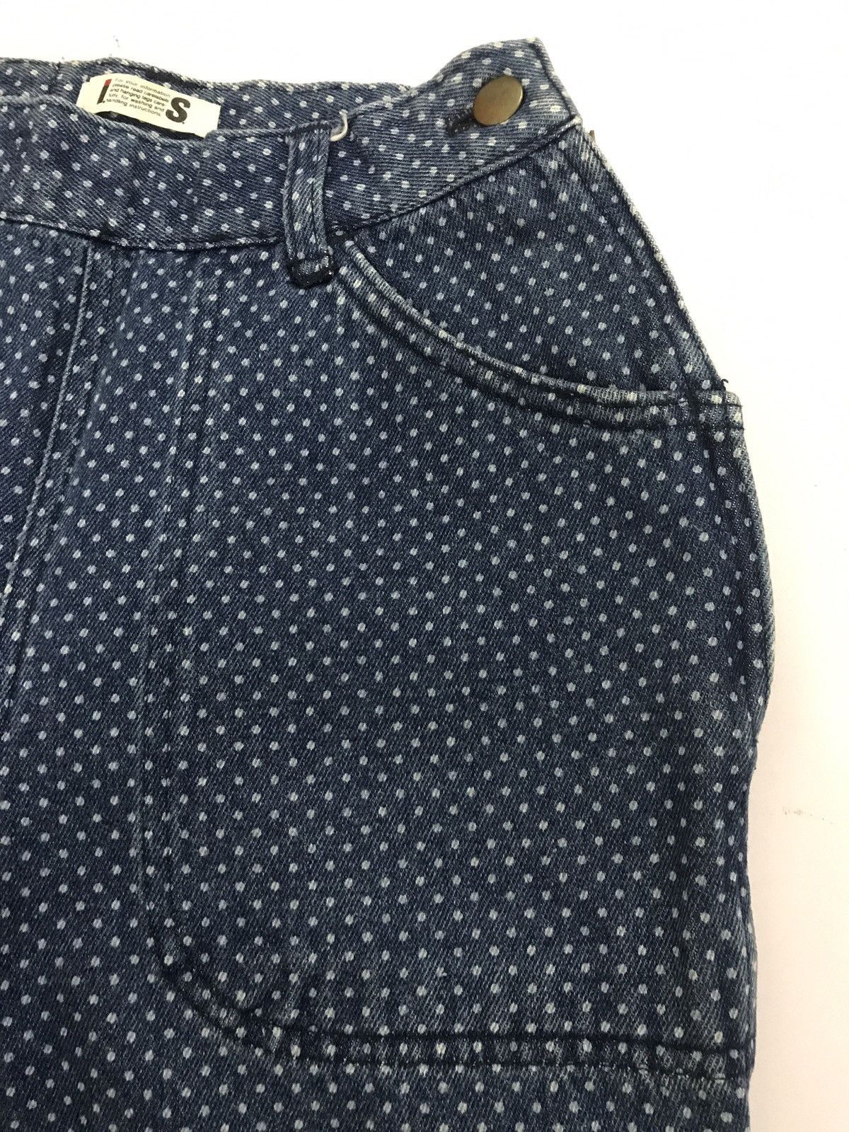 Issey Miyake Vintage Issey Miyake Polkadot Jeans Size 23" - 7 Thumbnail