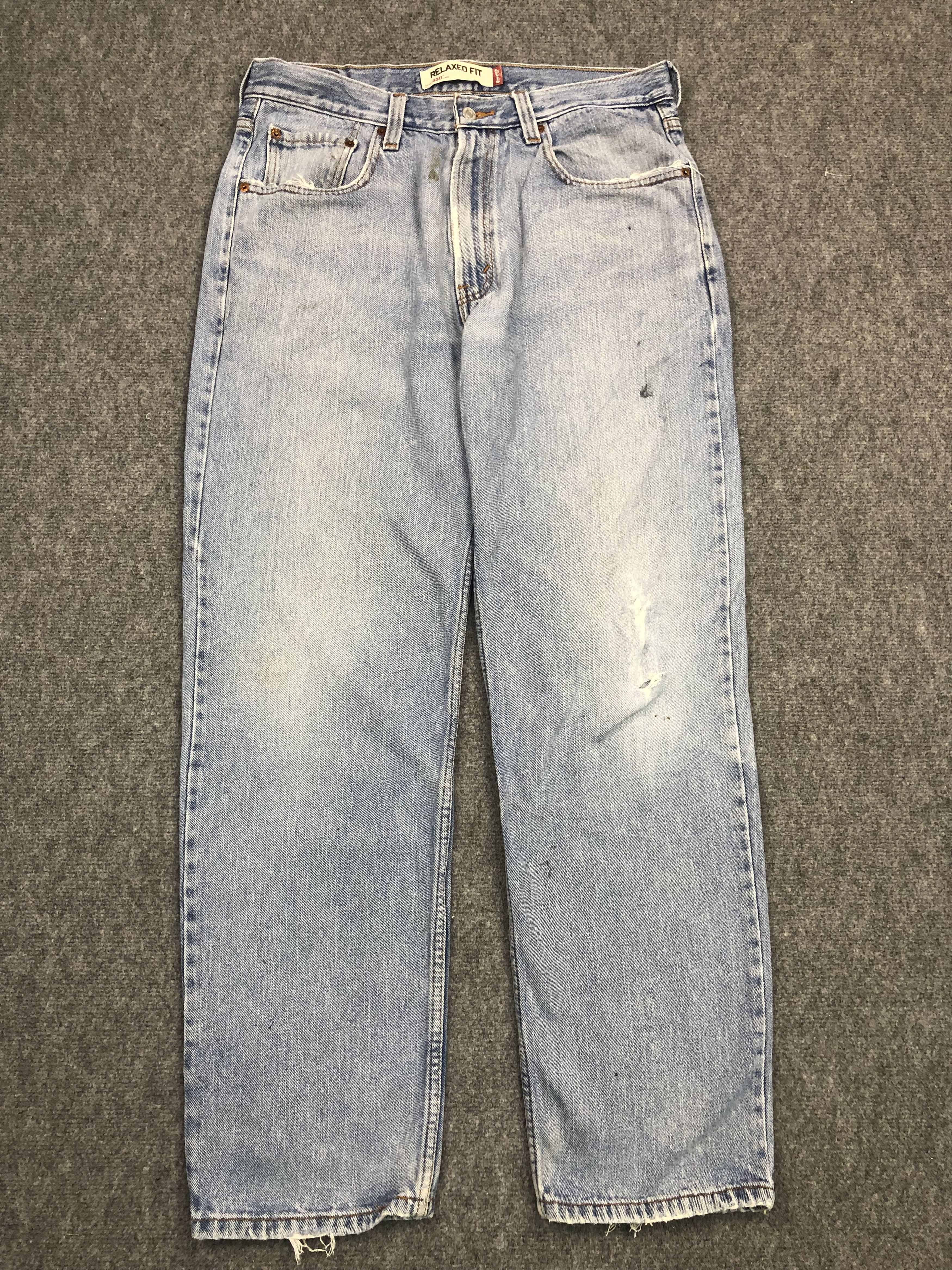 Vintage Levis 550 Faded Blue Jeans 34x32 DP0254