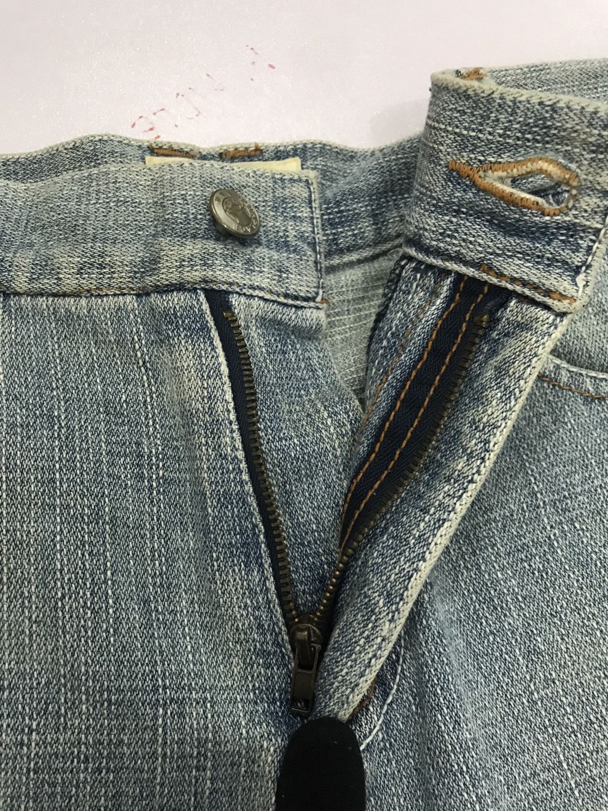 Indigo Vintage Twist Jeans by Bethplace Size US 30 / EU 46 - 10 Thumbnail
