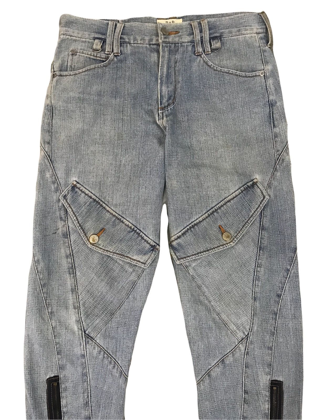 Indigo Vintage Twist Jeans by Bethplace Size US 30 / EU 46 - 2 Thumbnail