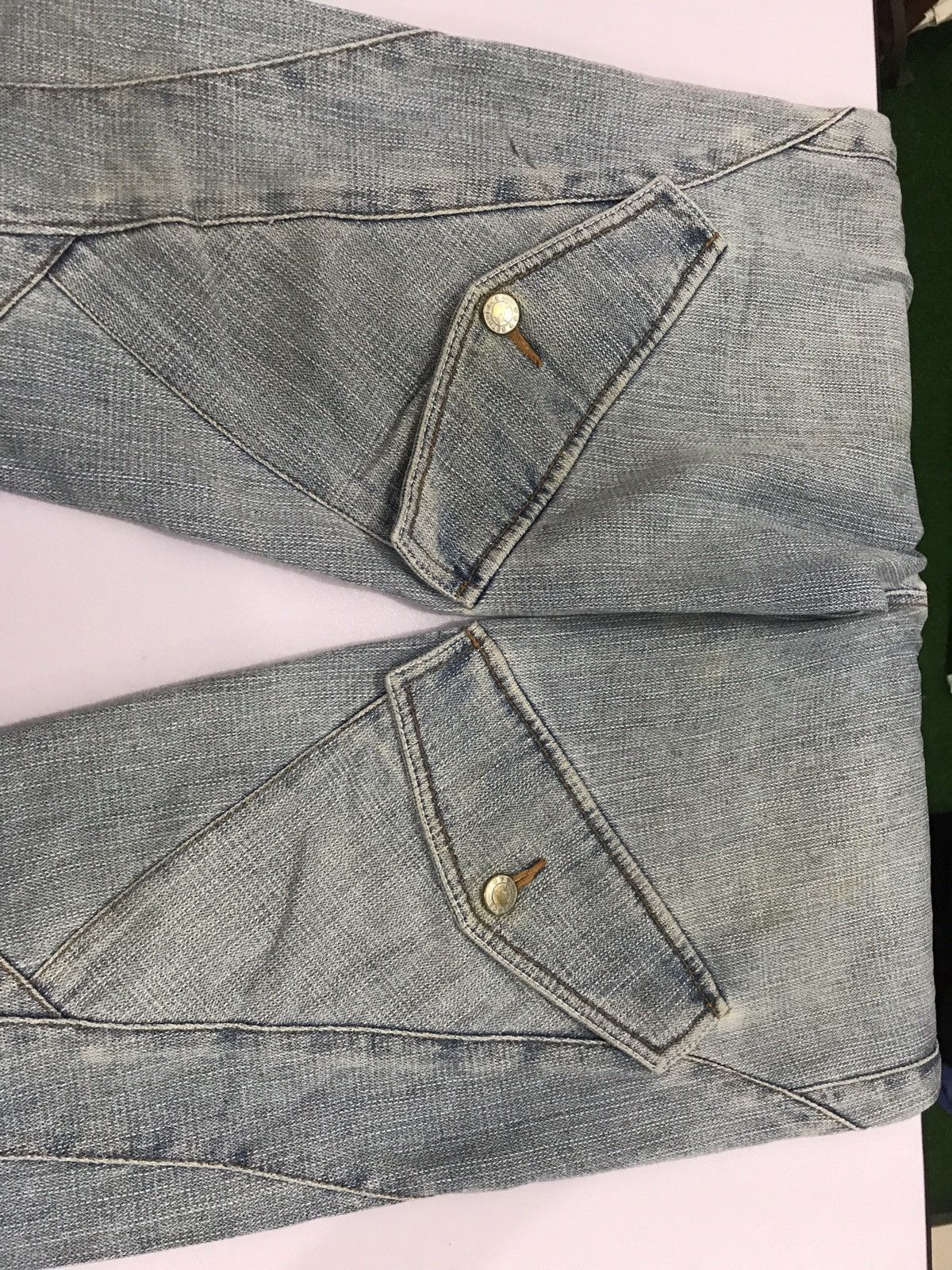 Indigo Vintage Twist Jeans by Bethplace Size US 30 / EU 46 - 14 Thumbnail