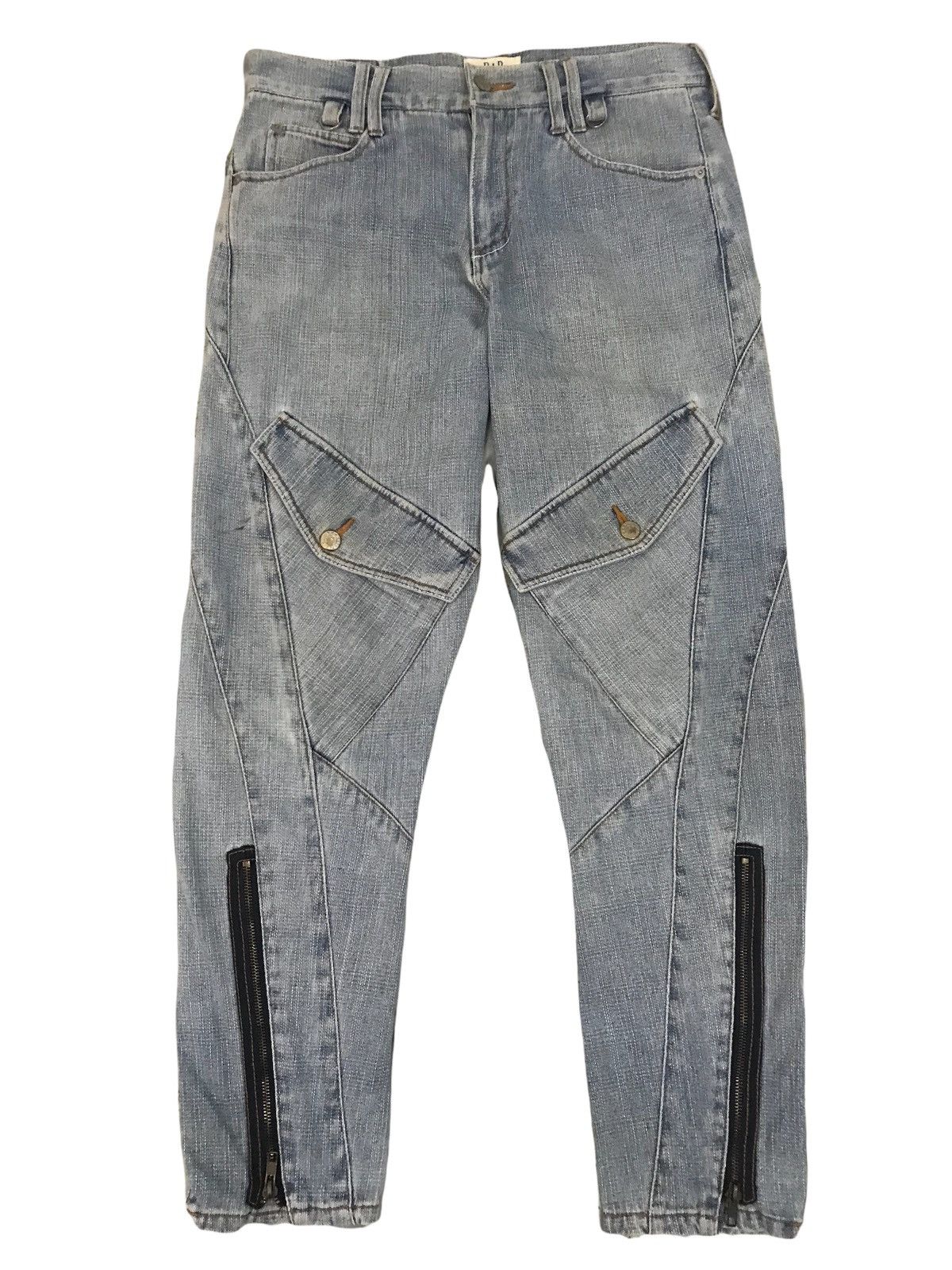 Indigo Vintage Twist Jeans by Bethplace Size US 30 / EU 46 - 1 Thumbnail