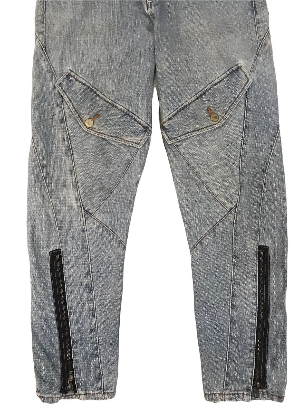 Indigo Vintage Twist Jeans by Bethplace Size US 30 / EU 46 - 3 Thumbnail