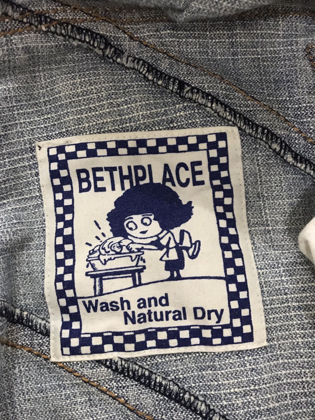 Indigo Vintage Twist Jeans by Bethplace Size US 30 / EU 46 - 18 Thumbnail