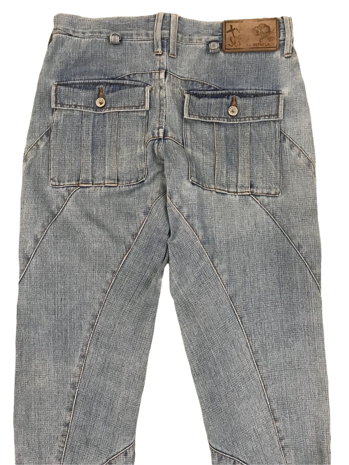 Indigo Vintage Twist Jeans by Bethplace Size US 30 / EU 46 - 5 Thumbnail