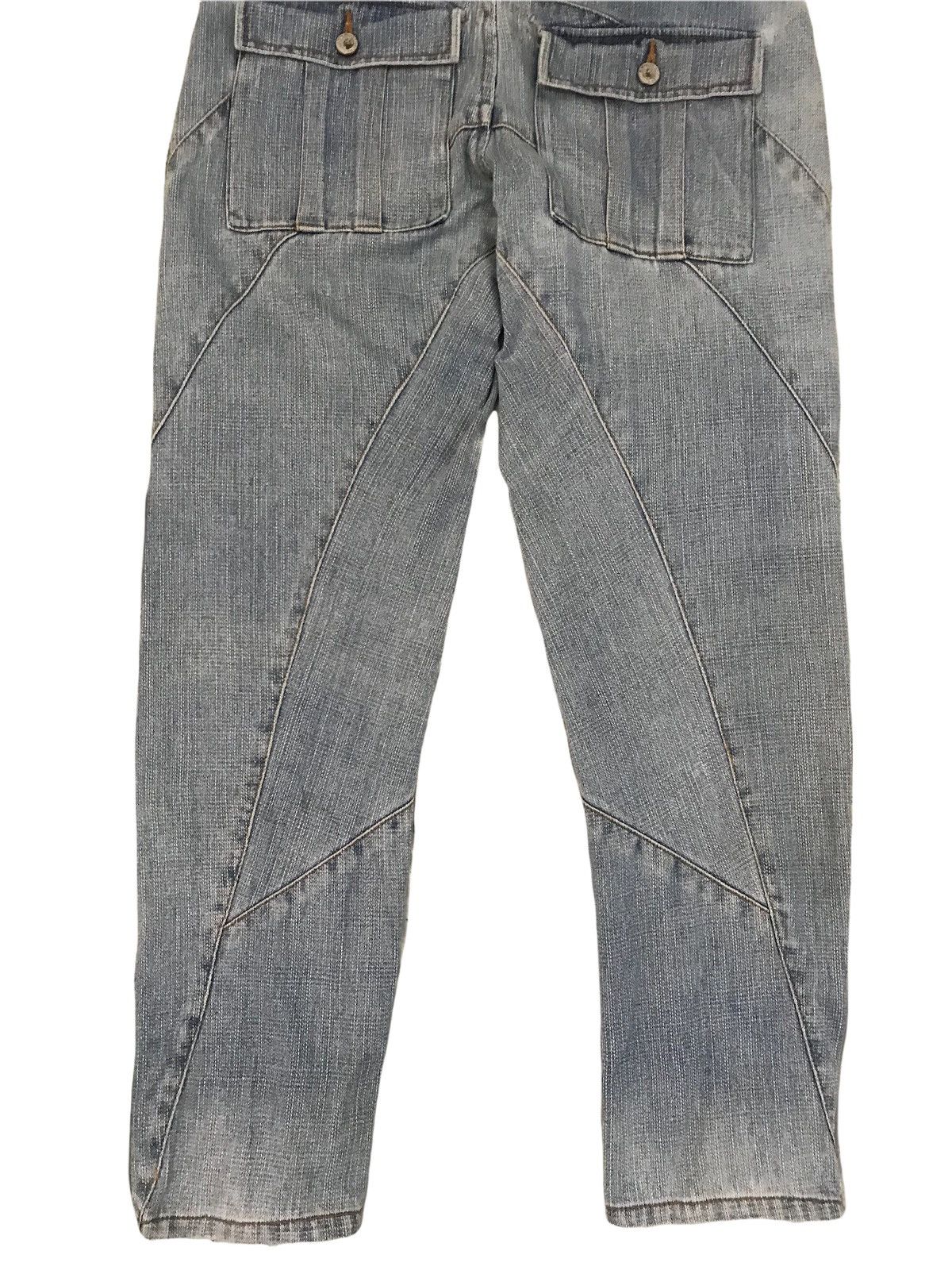 Indigo Vintage Twist Jeans by Bethplace Size US 30 / EU 46 - 6 Thumbnail