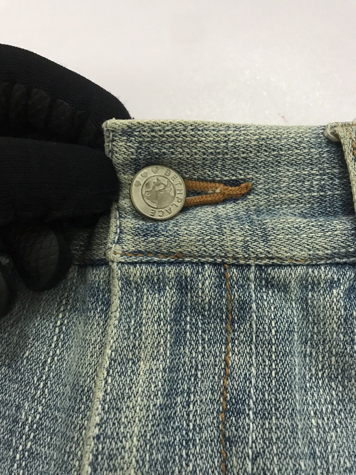Indigo Vintage Twist Jeans by Bethplace Size US 30 / EU 46 - 9 Thumbnail
