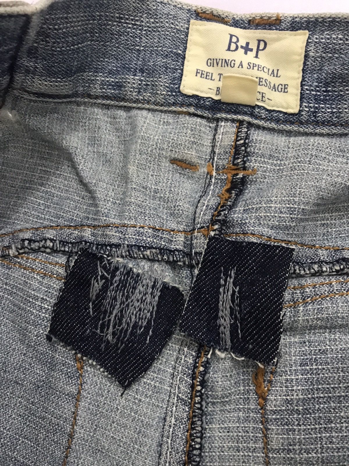 Indigo Vintage Twist Jeans by Bethplace Size US 30 / EU 46 - 17 Thumbnail
