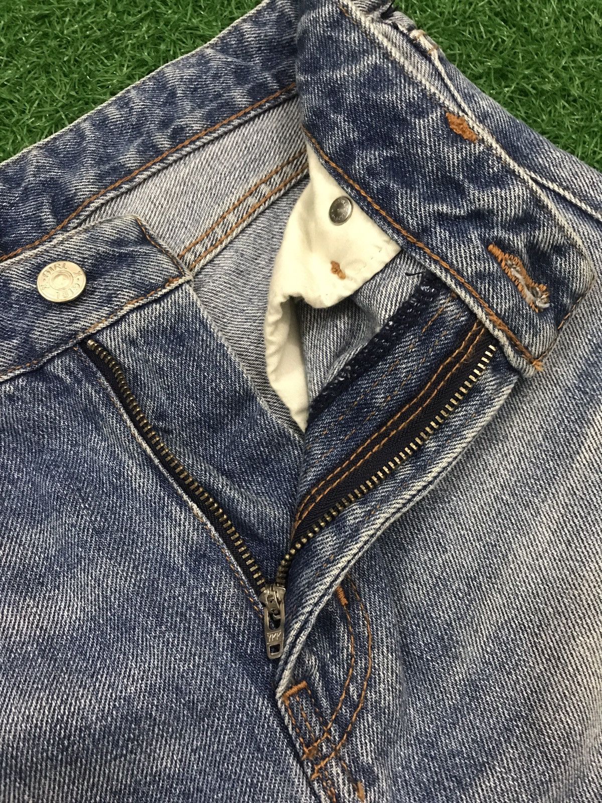 Japanese Brand X-Girl Distresed denim Size US 28 / EU 44 - 8 Thumbnail