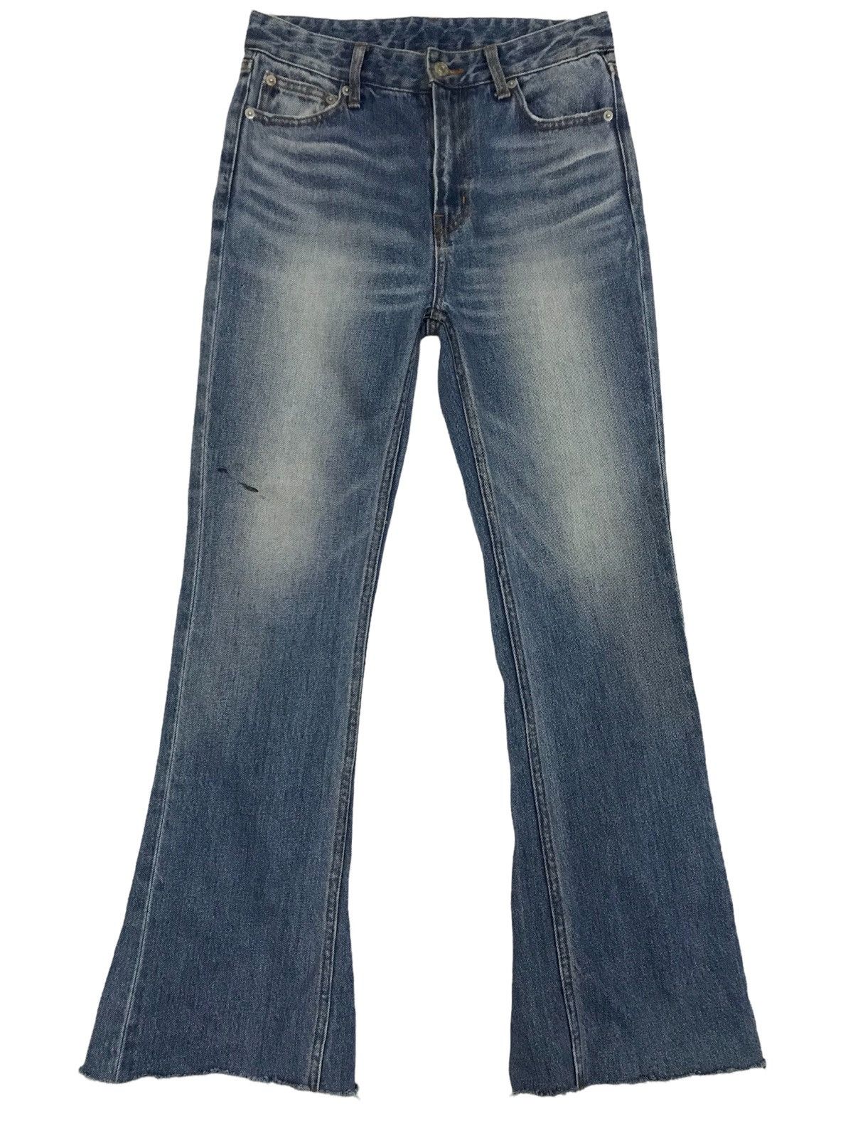 Japanese Brand X-Girl Distresed denim Size US 28 / EU 44 - 2 Thumbnail