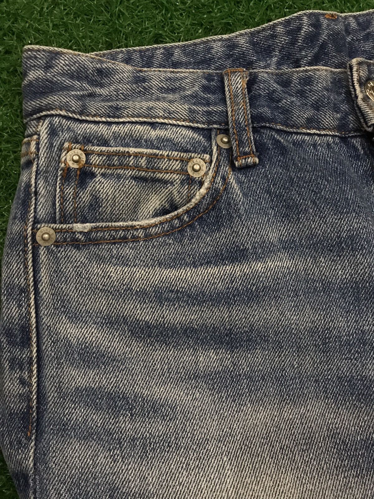 Japanese Brand X-Girl Distresed denim Size US 28 / EU 44 - 7 Thumbnail