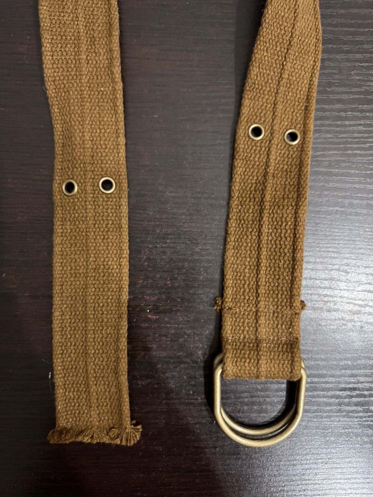 Japanese Brand Seditionaries Canvas Belt Size ONE SIZE - 4 Thumbnail