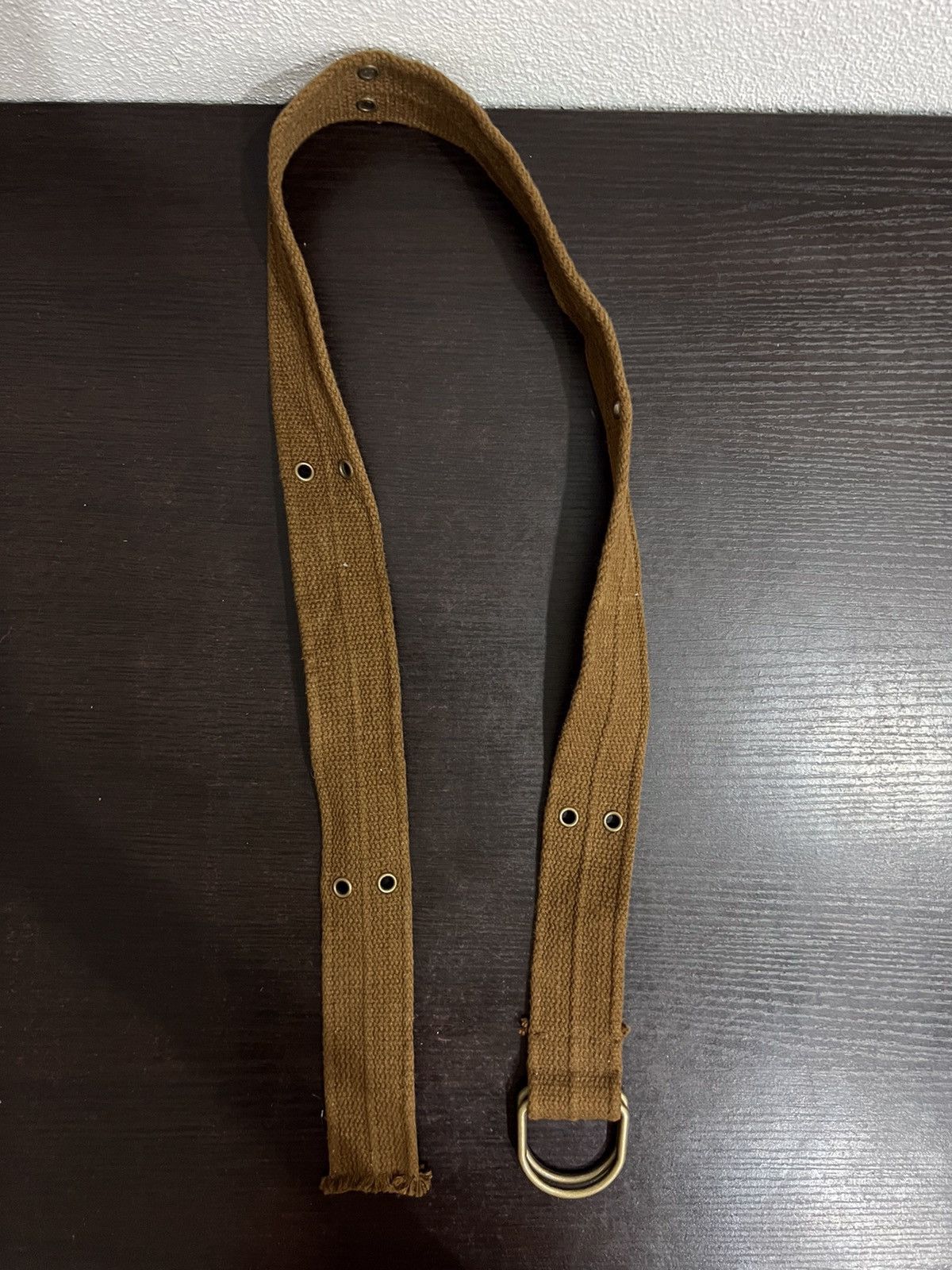 Japanese Brand Seditionaries Canvas Belt Size ONE SIZE - 6 Thumbnail