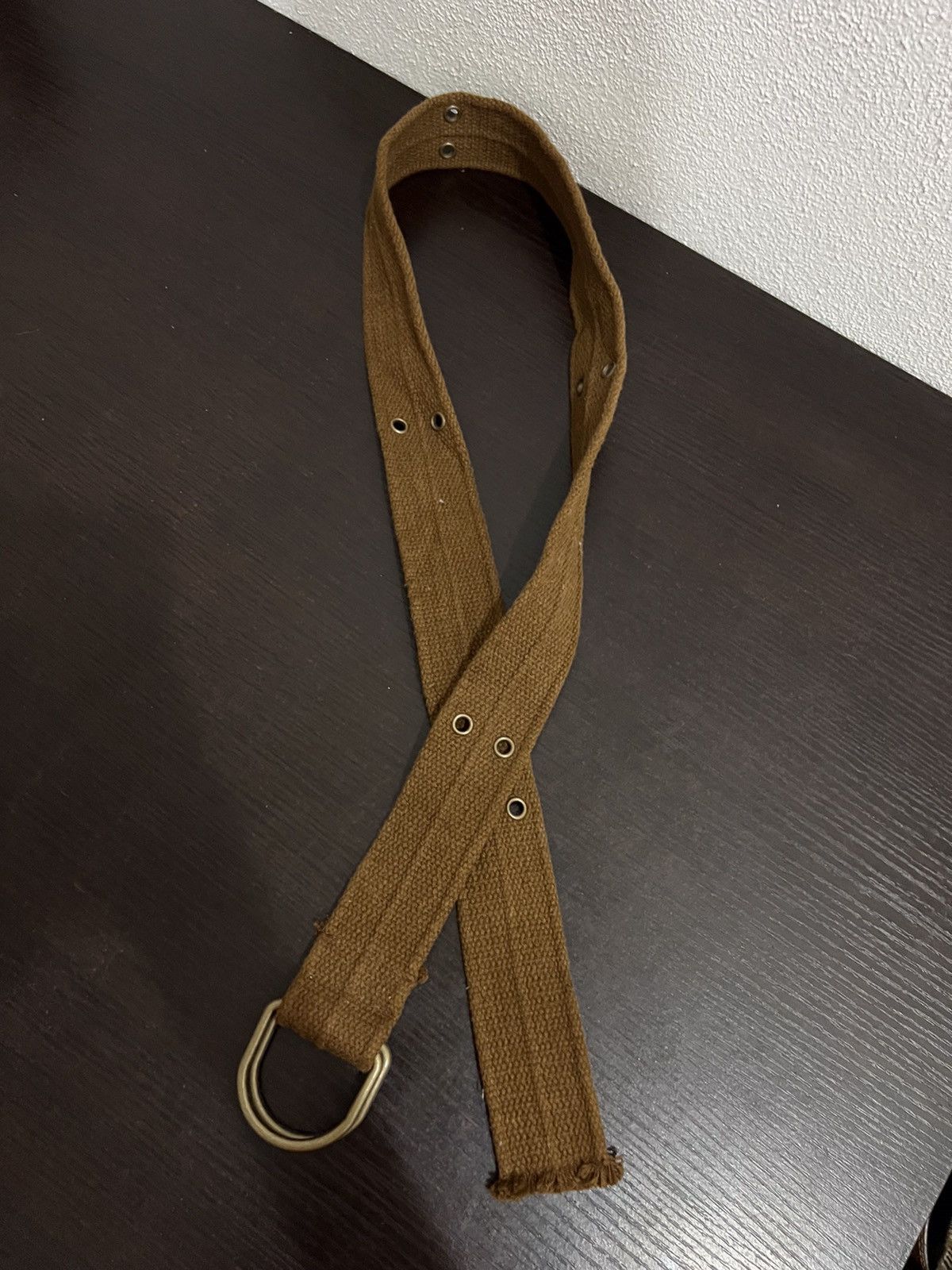Japanese Brand Seditionaries Canvas Belt Size ONE SIZE - 7 Thumbnail