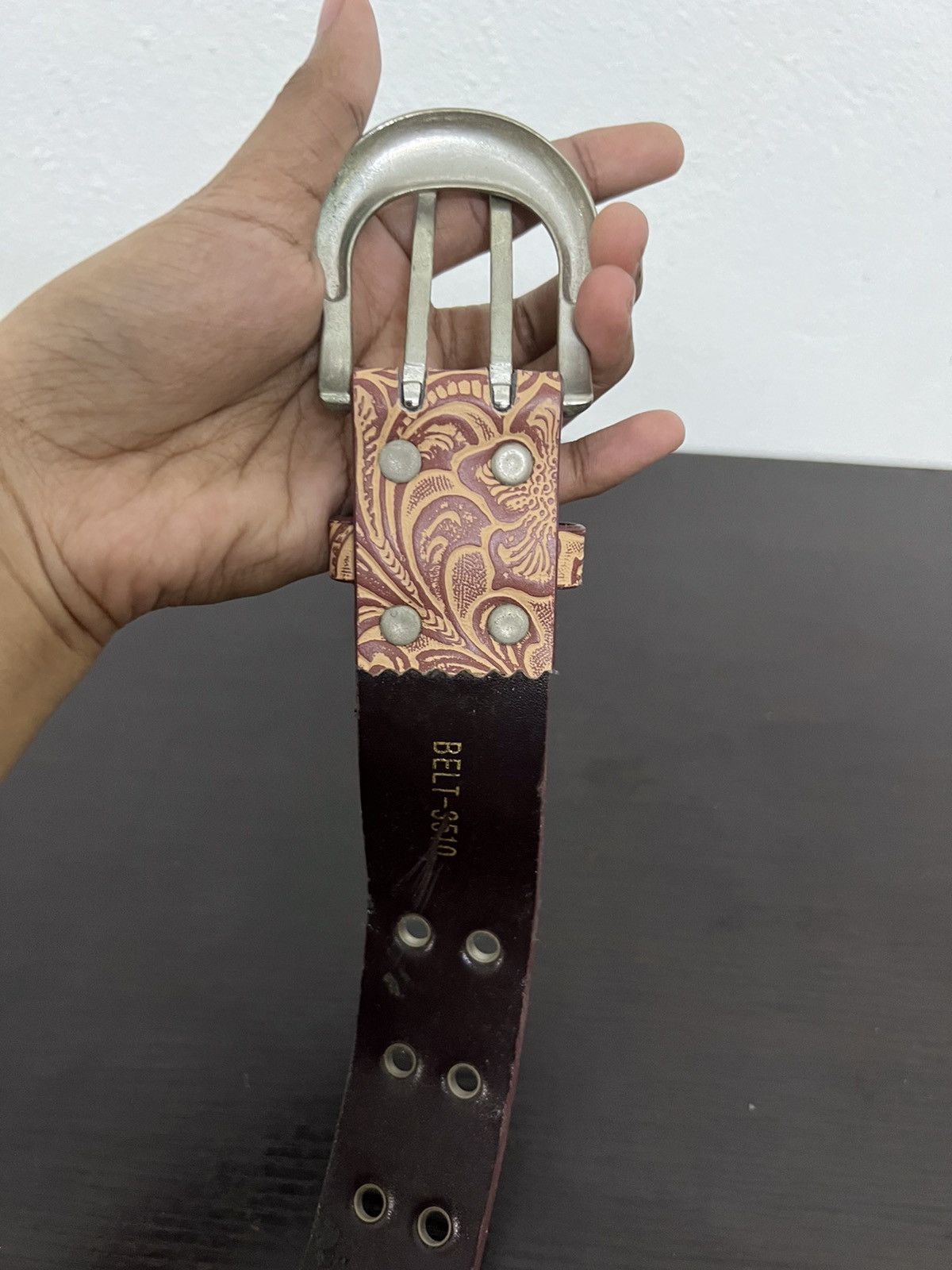 Other Navajo Design Buckle Belt Size ONE SIZE - 6 Thumbnail