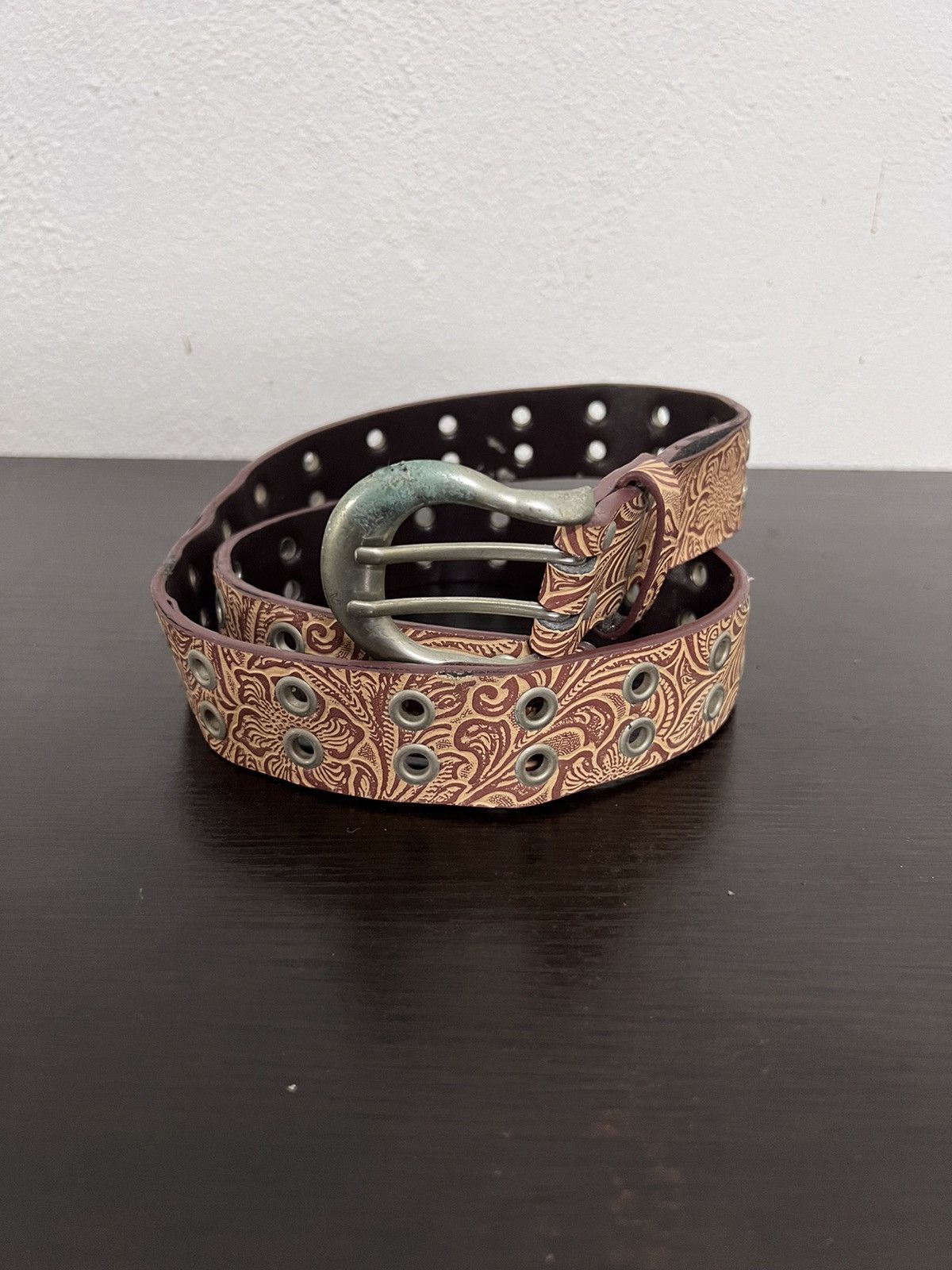 Other Navajo Design Buckle Belt Size ONE SIZE - 4 Thumbnail
