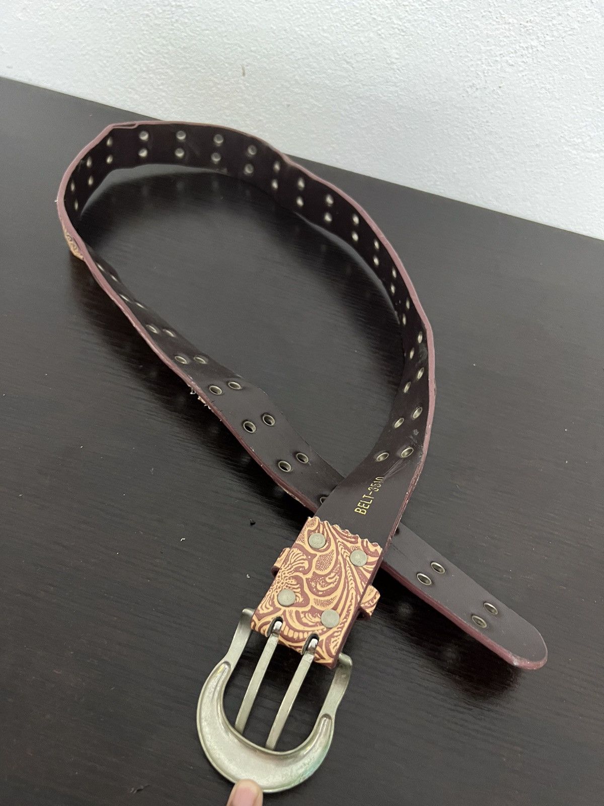 Other Navajo Design Buckle Belt Size ONE SIZE - 9 Thumbnail