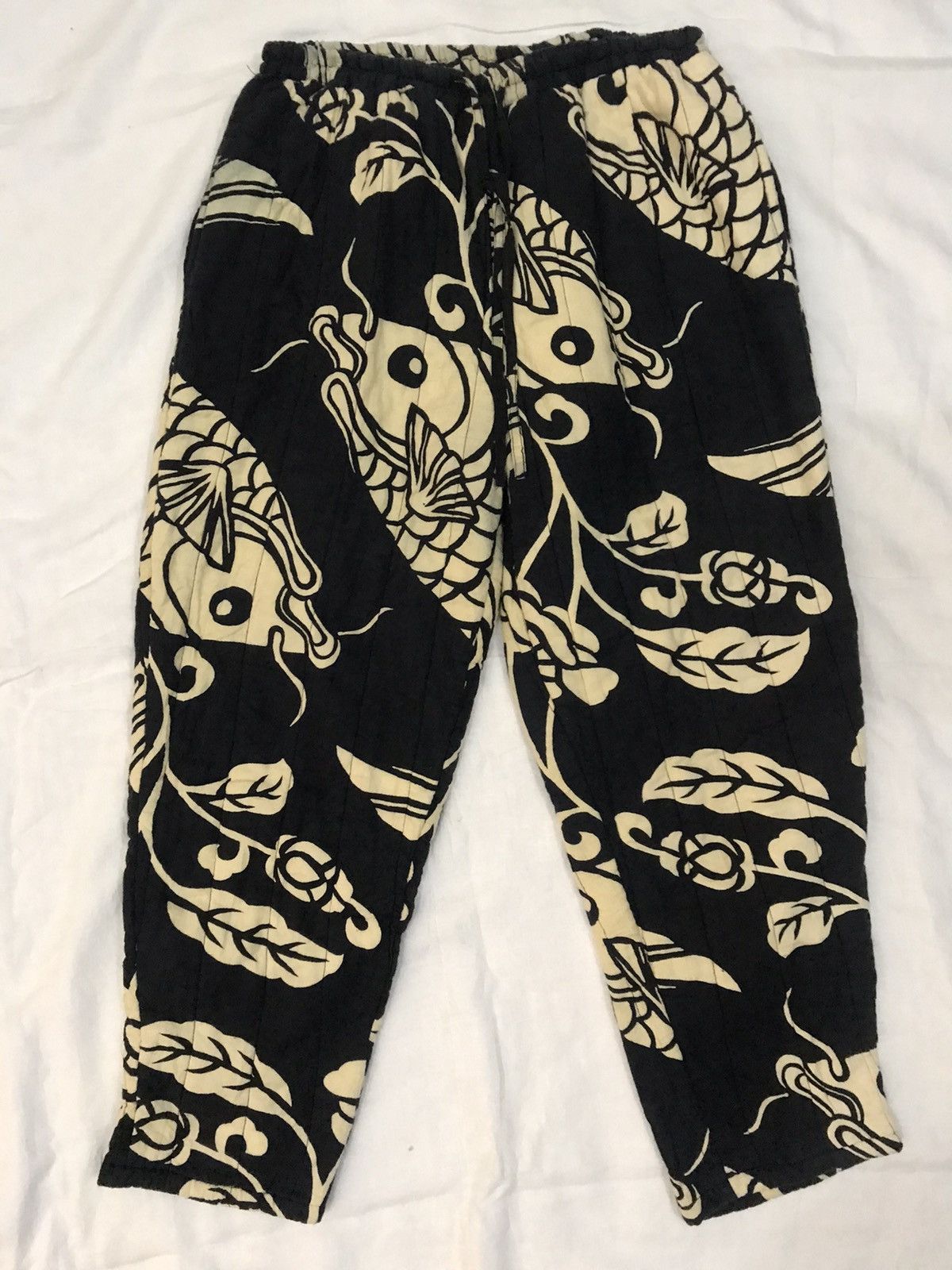 Japanese Brand Vintage Japanesse Classic pant Koi fish design Size US 32 / EU 48 - 1 Thumbnail