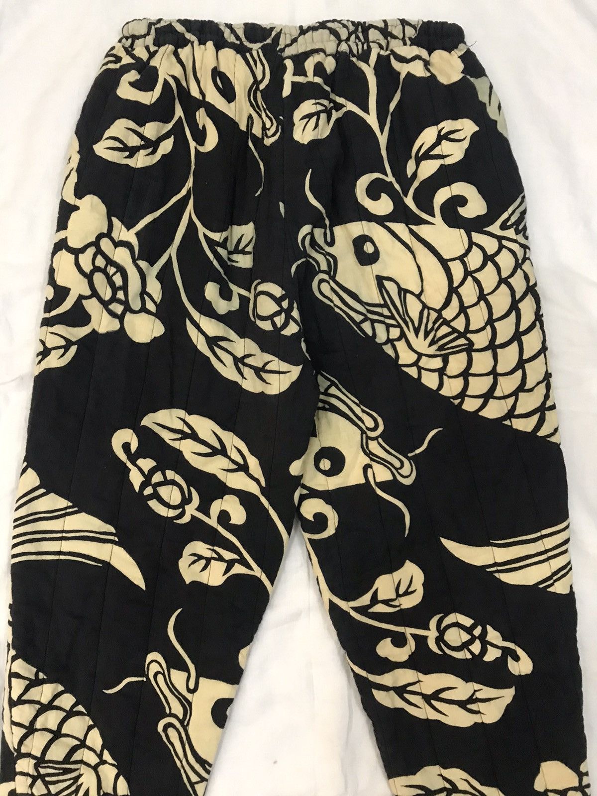 Japanese Brand Vintage Japanesse Classic pant Koi fish design Size US 32 / EU 48 - 5 Thumbnail
