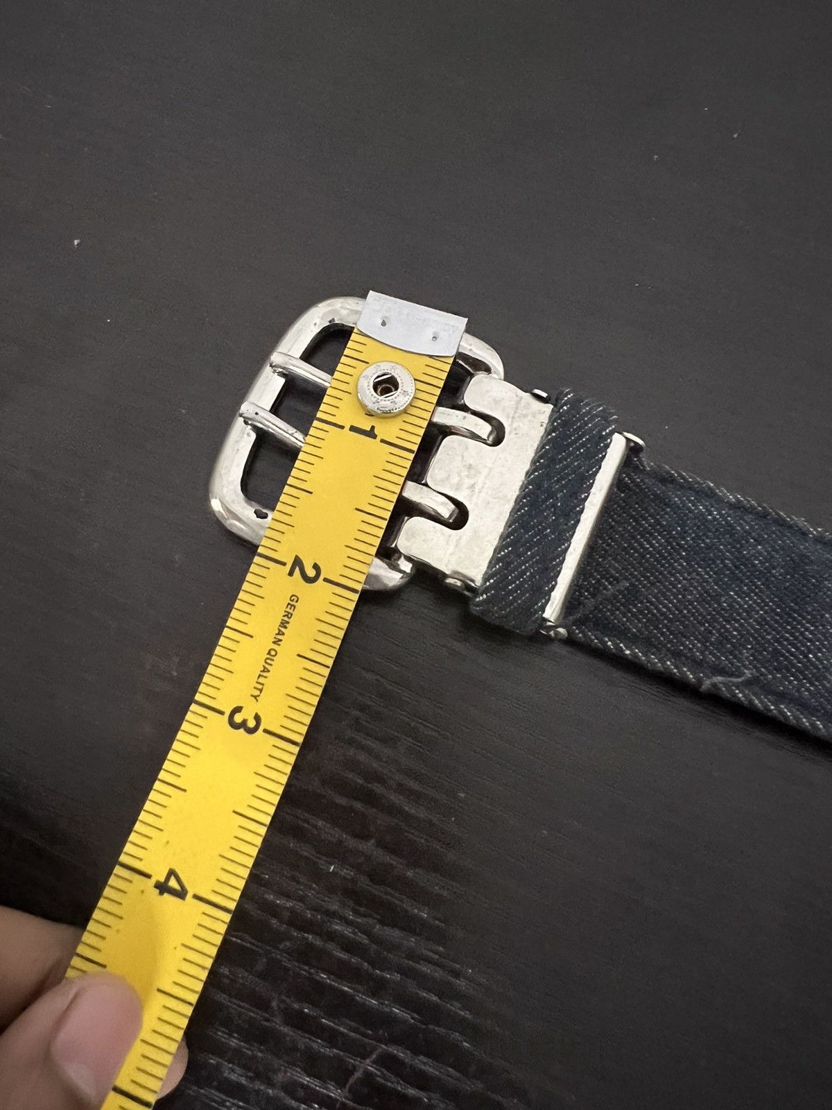 Other Denim Buckle Belt Size ONE SIZE - 12 Thumbnail