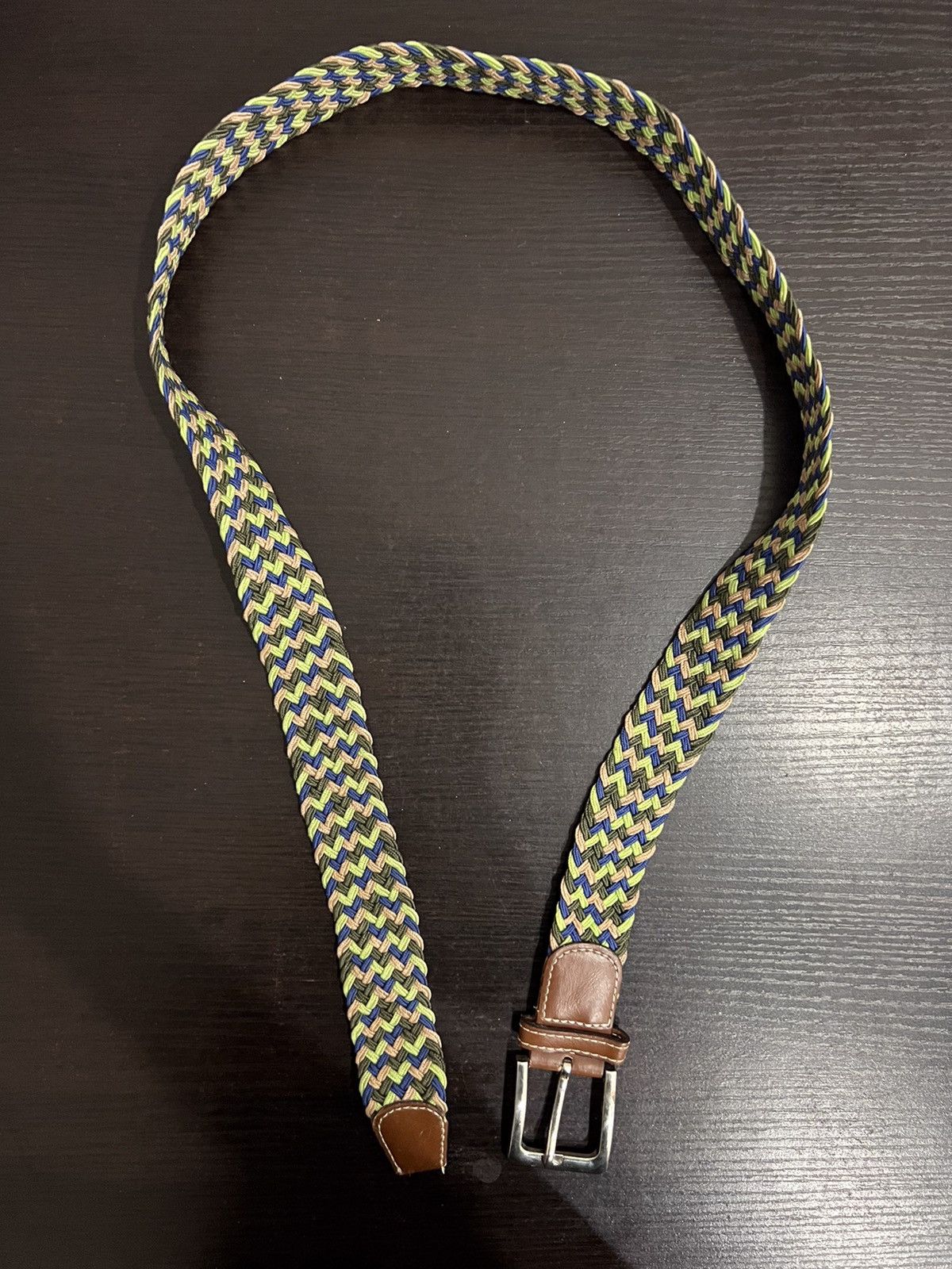Japanese Brand Braided Canvas Belt Size ONE SIZE - 6 Thumbnail
