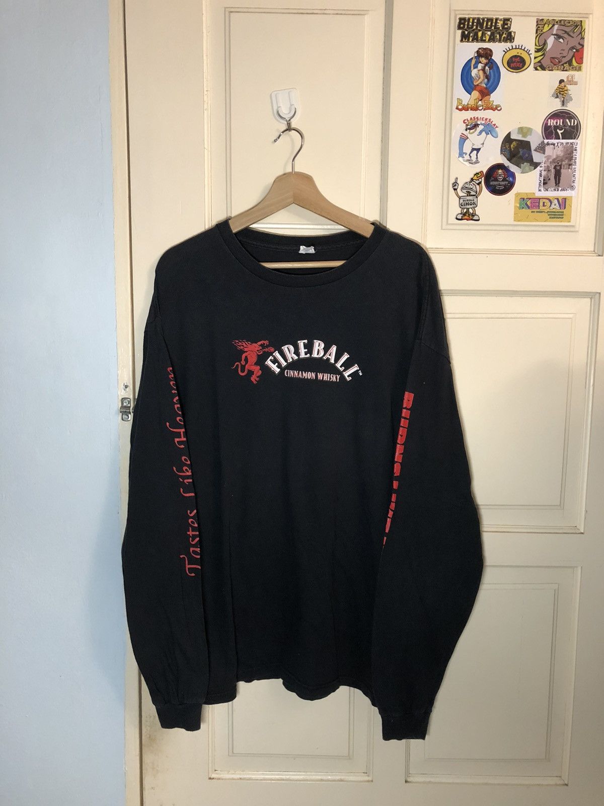Fireball cinnamon whisky tee