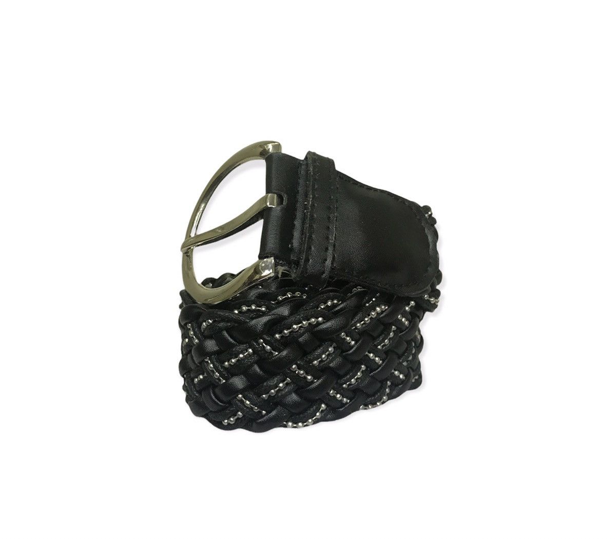 image of Braided Style Buckle Belt, Women's