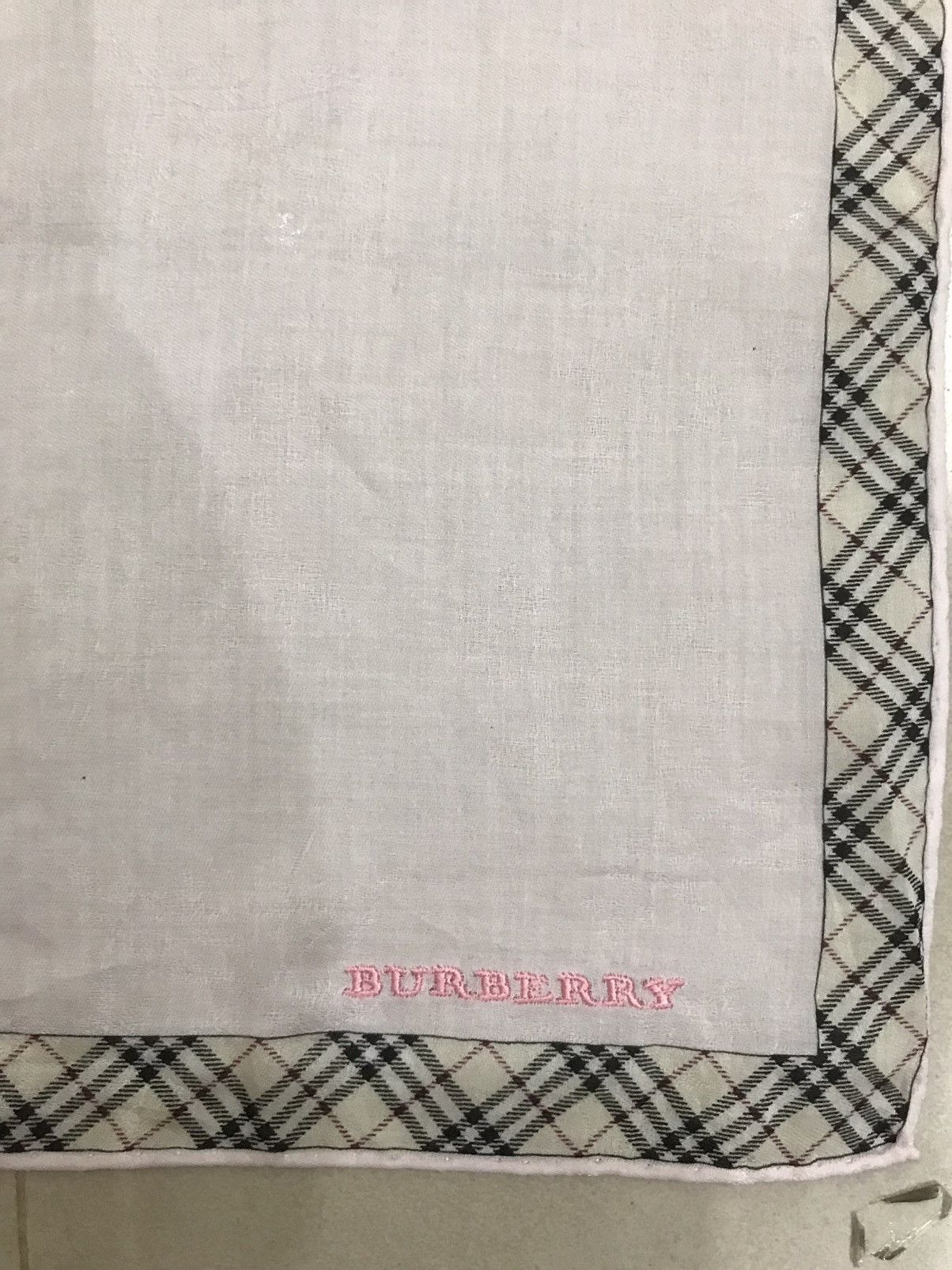 Burberry × Other Burberry Scarf/Handkerchief/Neckerchief/Pocket Square Size ONE SIZE - 4 Thumbnail