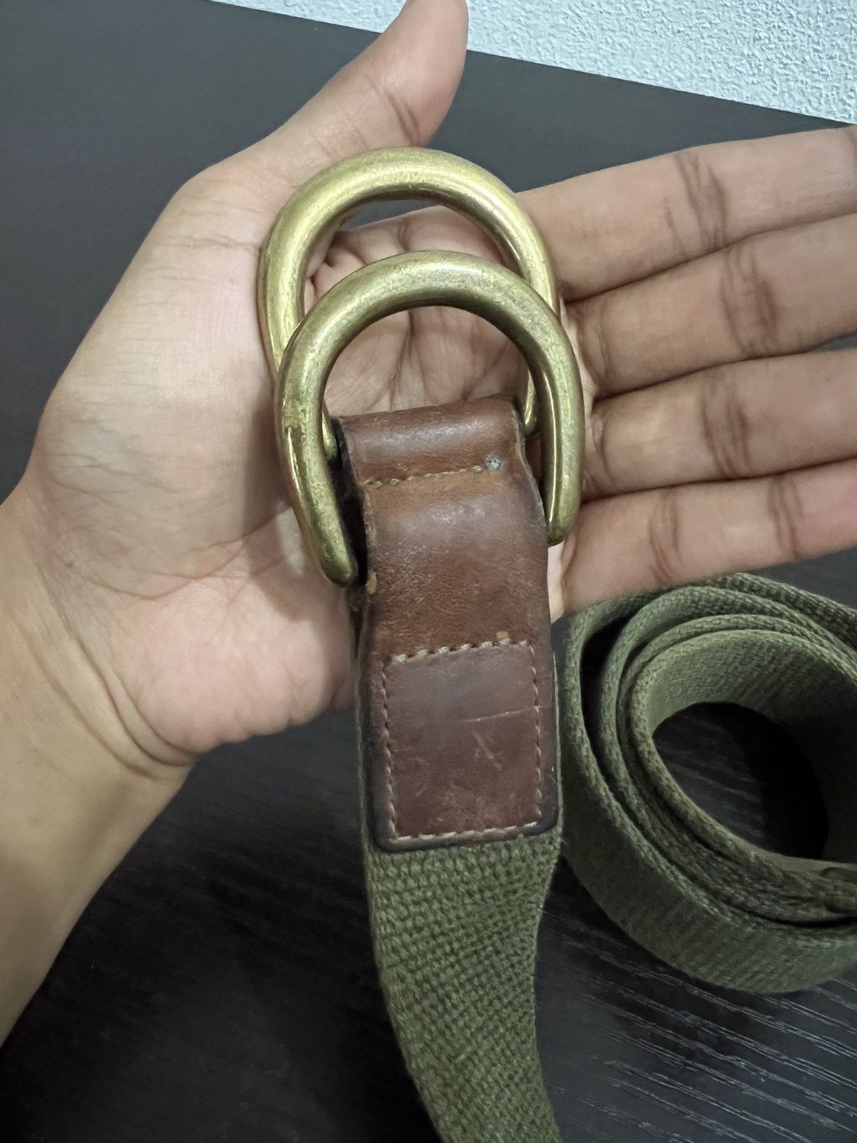 Other Made In Usa Military Style Canvas Belt Size ONE SIZE - 6 Thumbnail
