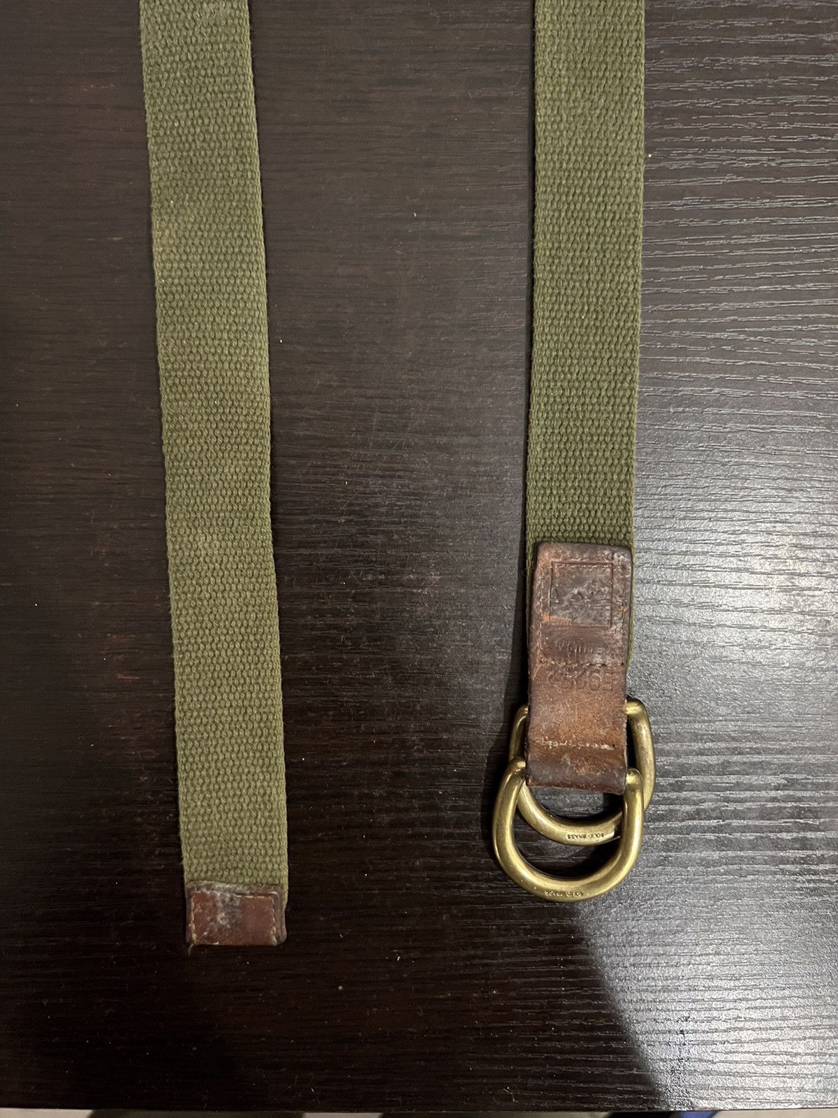 Other Made In Usa Military Style Canvas Belt Size ONE SIZE - 9 Thumbnail
