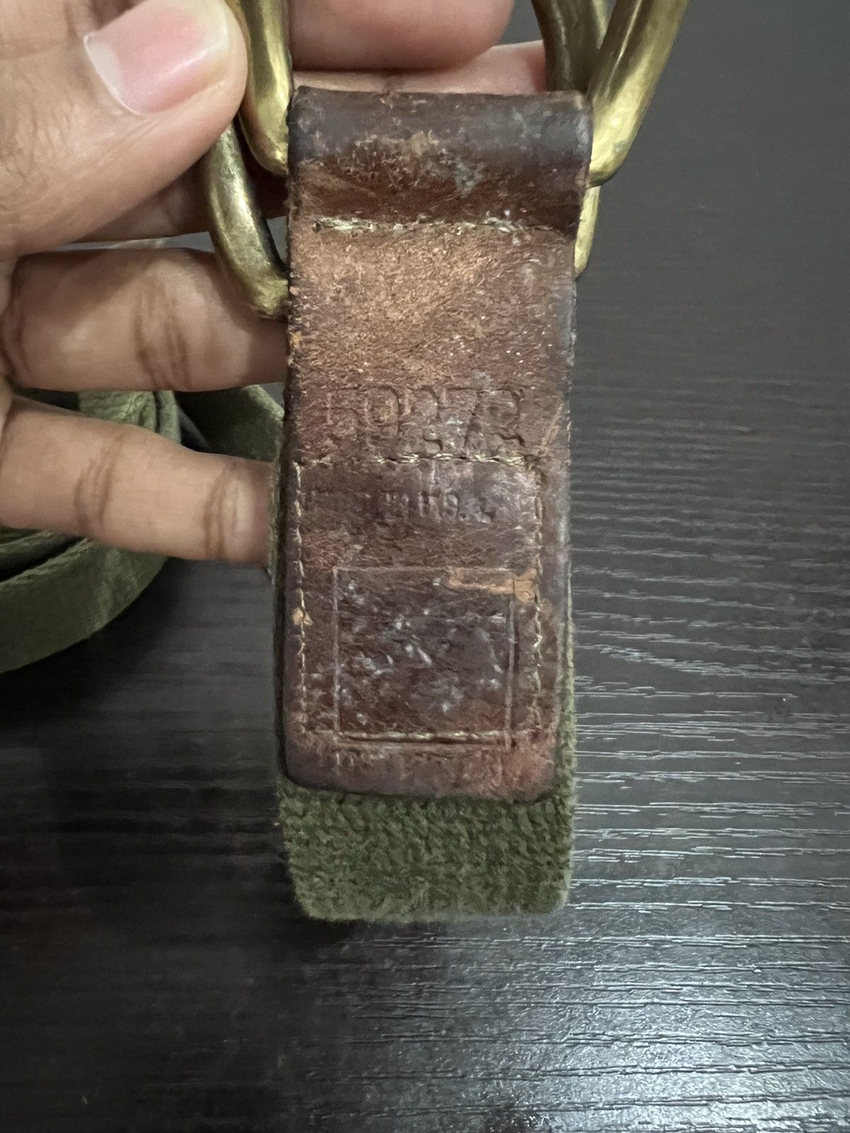 Other Made In Usa Military Style Canvas Belt Size ONE SIZE - 5 Thumbnail