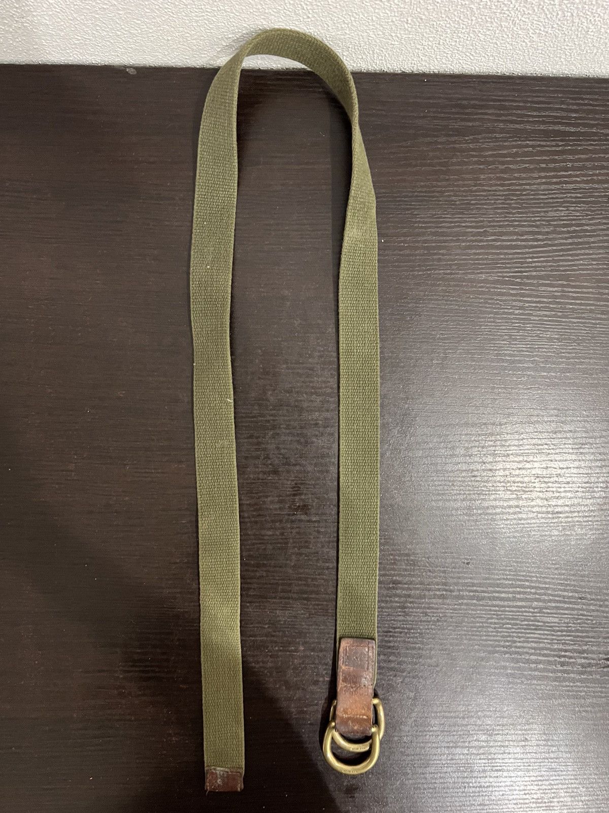 Other Made In Usa Military Style Canvas Belt Size ONE SIZE - 8 Thumbnail