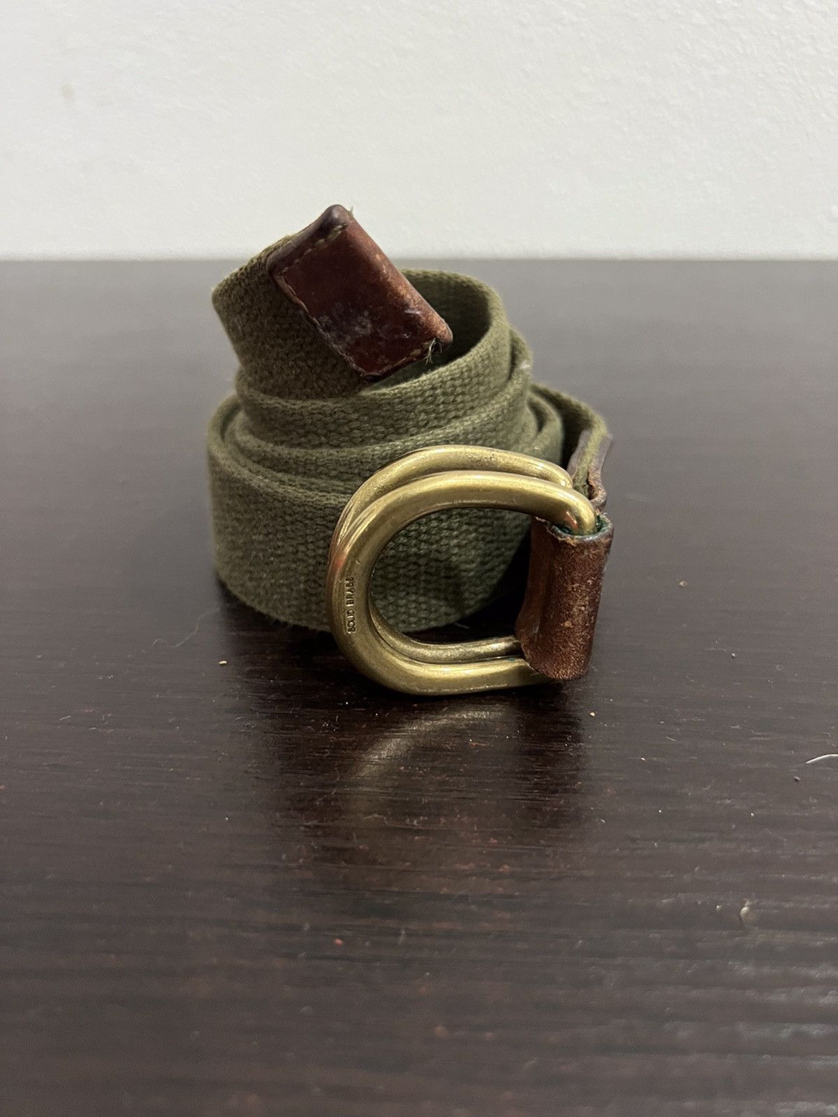 Other Made In Usa Military Style Canvas Belt Size ONE SIZE - 3 Thumbnail