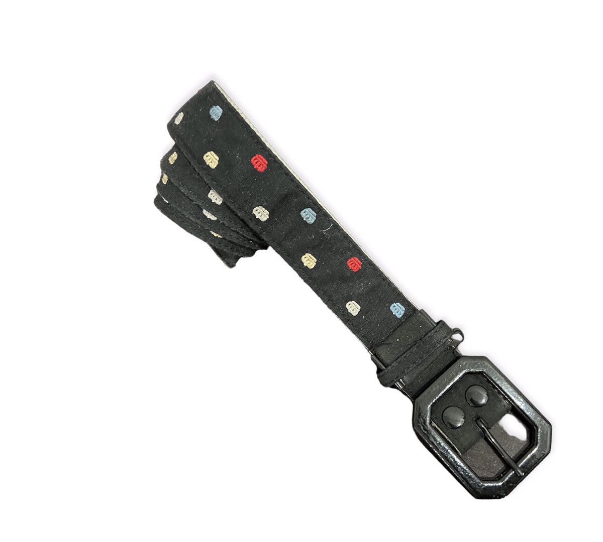 Vintage Crown Design Fullprint Canvas Belt Grailed