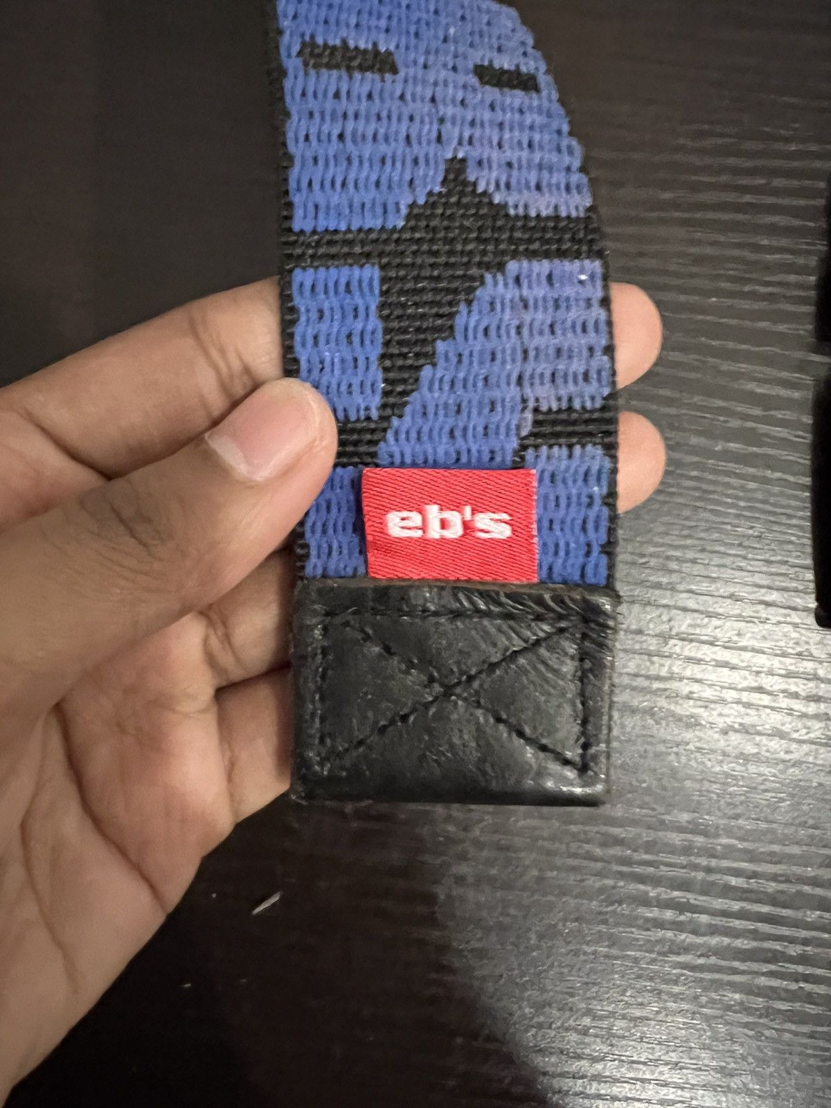Japanese Brand Eb’s Mountain Furniture Spellout Canvas Belt Size ONE SIZE - 7 Thumbnail