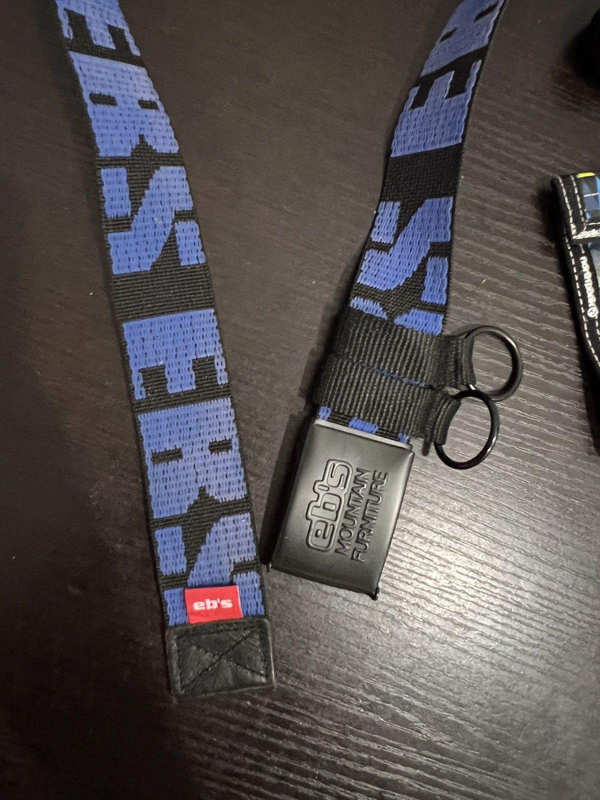 Japanese Brand Eb’s Mountain Furniture Spellout Canvas Belt Size ONE SIZE - 4 Thumbnail