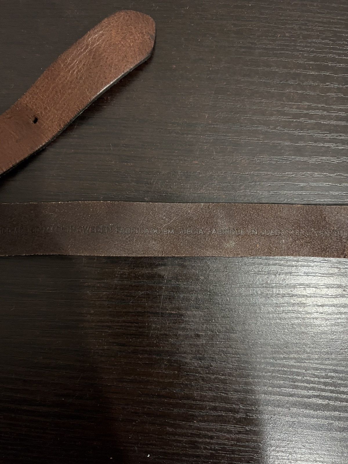 H&M H&M Leather Belt Size ONE SIZE - 14 Thumbnail