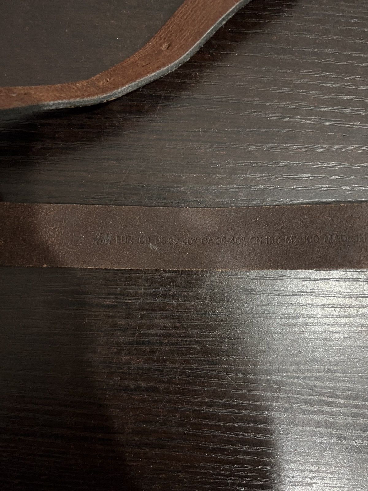 H&M H&M Leather Belt Size ONE SIZE - 10 Thumbnail