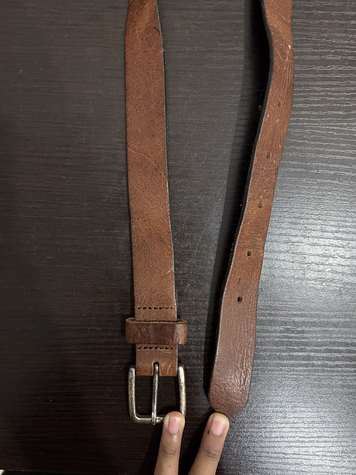 H&M H&M Leather Belt Size ONE SIZE - 4 Thumbnail