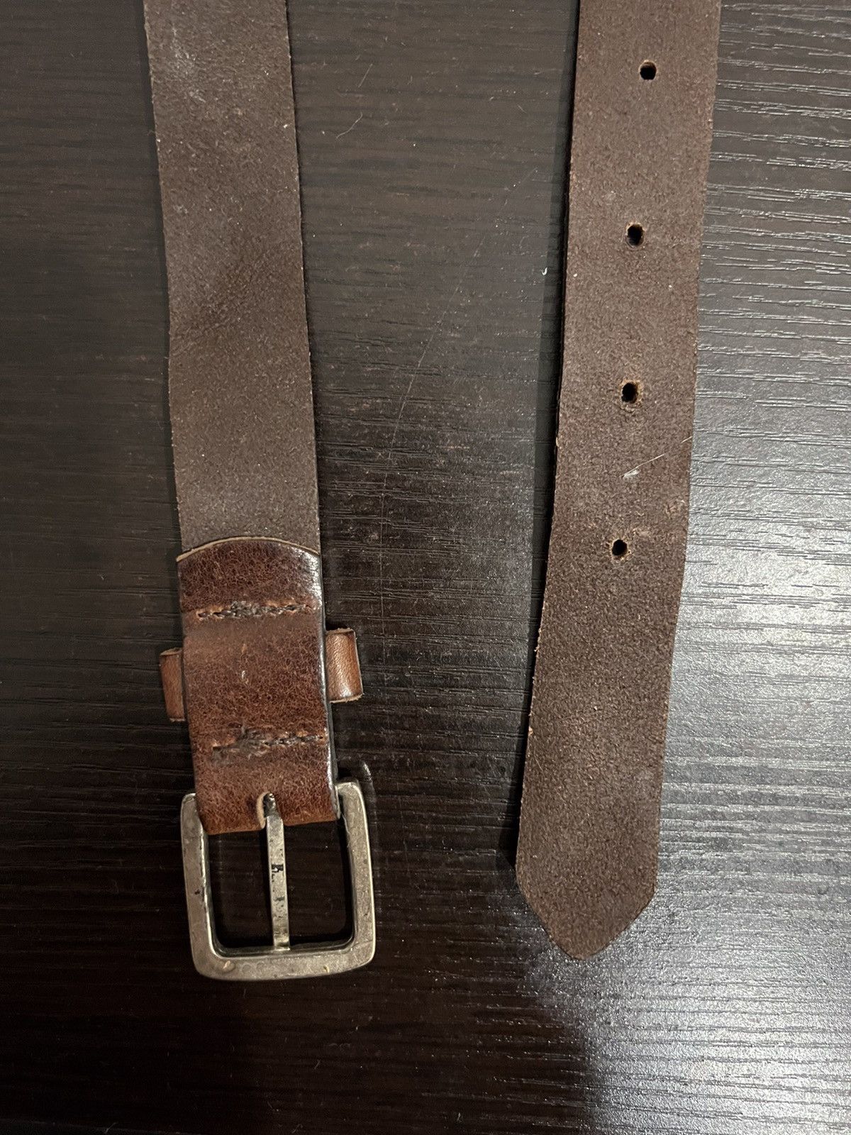 H&M H&M Leather Belt Size ONE SIZE - 7 Thumbnail