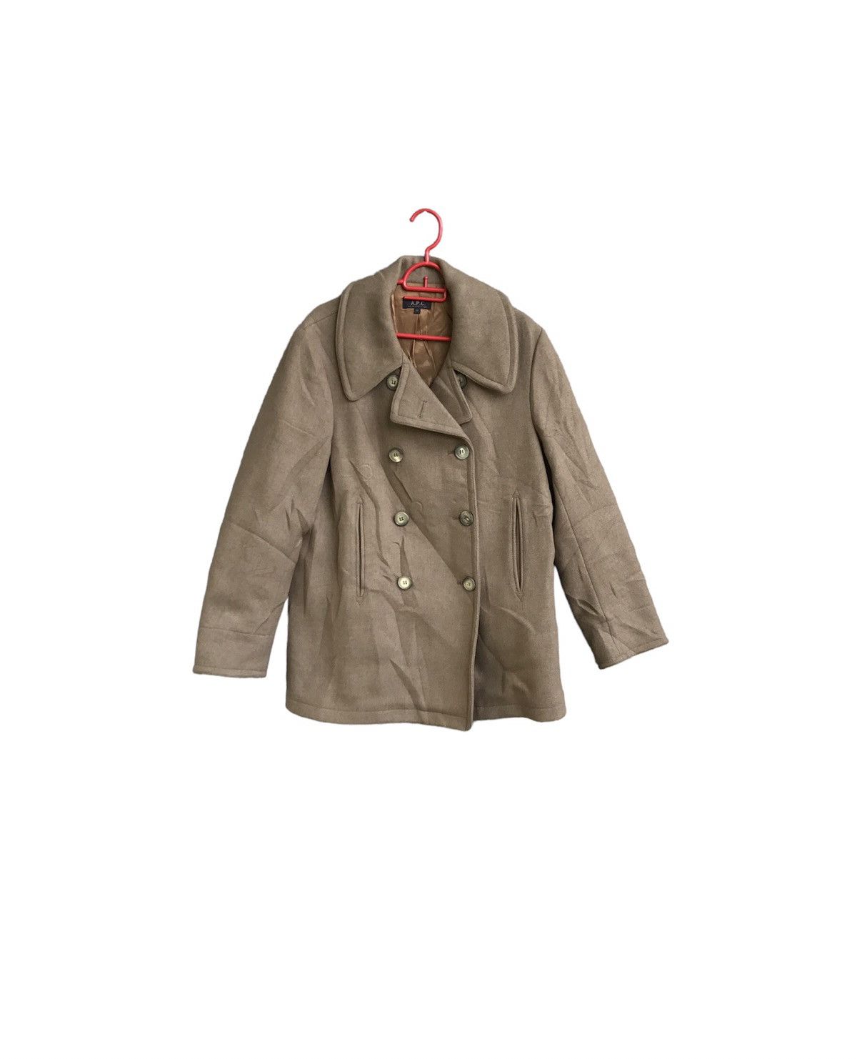A.P.C. × Vintage VTG APC WOOL JACKET Size M / US 6-8 / IT 42-44 - 1 Thumbnail