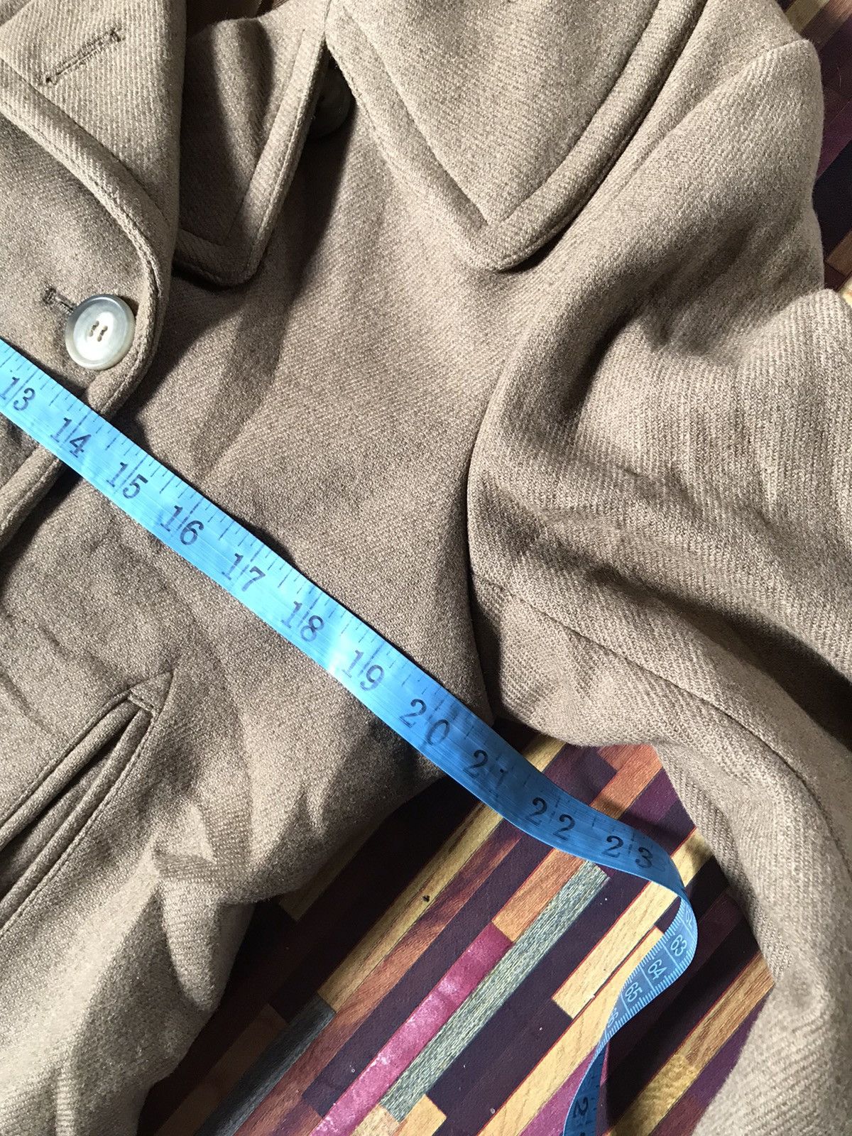 A.P.C. × Vintage VTG APC WOOL JACKET Size M / US 6-8 / IT 42-44 - 8 Thumbnail