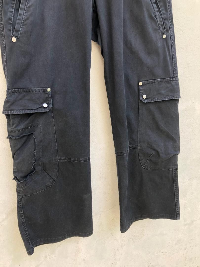Neil Barrett Neli Barrett X Puma Rips Distressed Wide Leg Cargo Size US 32 / EU 48 - 5 Thumbnail